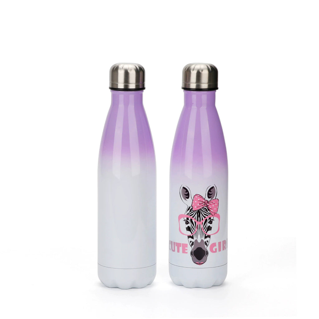 Custom 500ml Sublimation Water Bottle Sublimation Printable Stainless Steel Cola Water Bottles-500ml渐变色可乐瓶保温杯