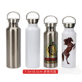 600ml Custom Painting Stainless Steel Double-Layer Insulated Tumbler Logo Water Bottle-600ml 750ml金刚保温杯