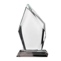 Medium Iceberg Coated Crystal Mountain Shape Crystal for Trophy Gift-中冰山涂层水晶