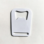 Crown Shaped White Stainless Steel Bottle Opener-白色不锈钢开瓶器（皇冠状）