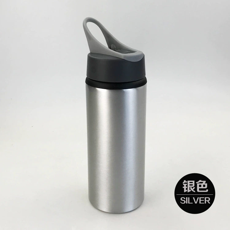 600ML DIY Printable Sublimation Aluminum Sports Water Bottle-600ml鹰嘴大口铝水壶