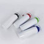 750ML Colorful Lid Sublimation Blank Aluminum Water Bottle-750ML登山扣透明盖铝水壶