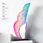 Custom Laser Engraving Glass Award Business Craft Metal Crystal Trophy Cup Awards-7-07款镜面水晶奖杯