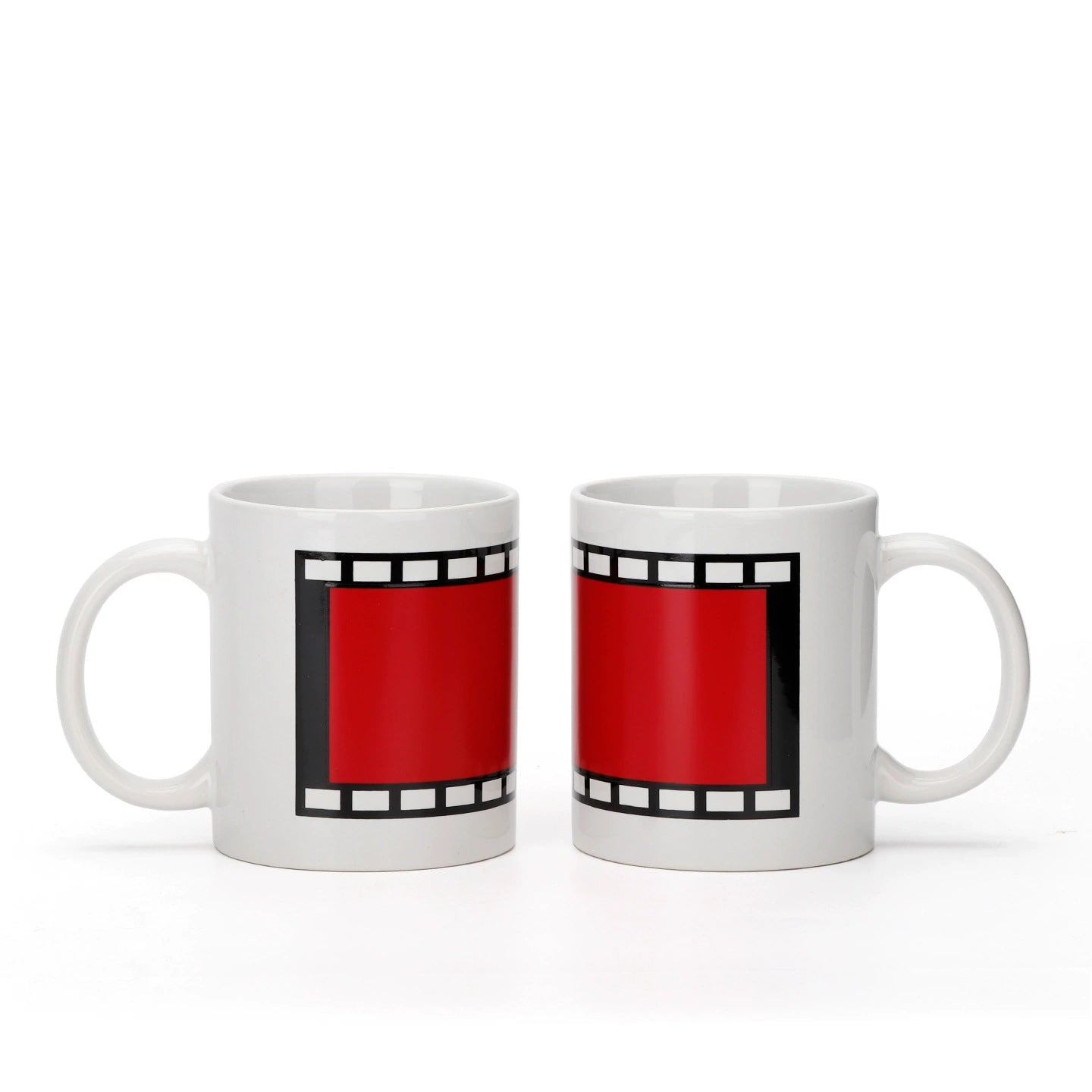 11oz Sublimation Film Design Patch Color Changing Mugs-11oz胶卷局部变色杯