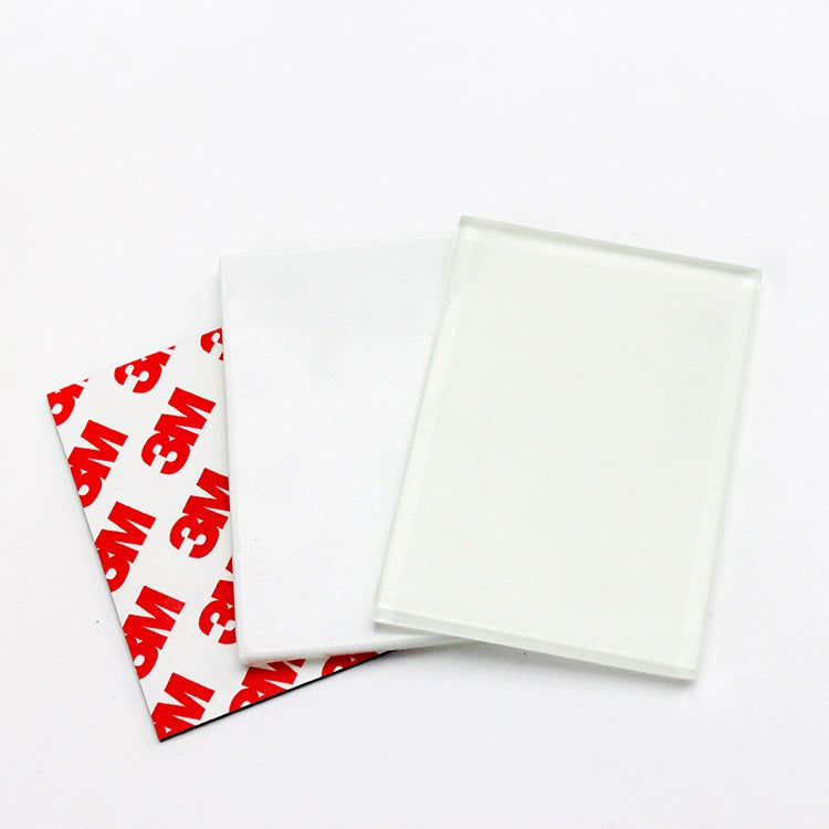 Glass Fridge Magnets Kitchen Ornament-5x7cm玻璃冰箱贴