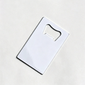 Credit Card Shaped White Stainless Steel Opener-白色不锈钢开瓶器（信用卡状）