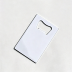 Credit Card Shaped White Stainless Steel Opener-白色不锈钢开瓶器（信用卡状）