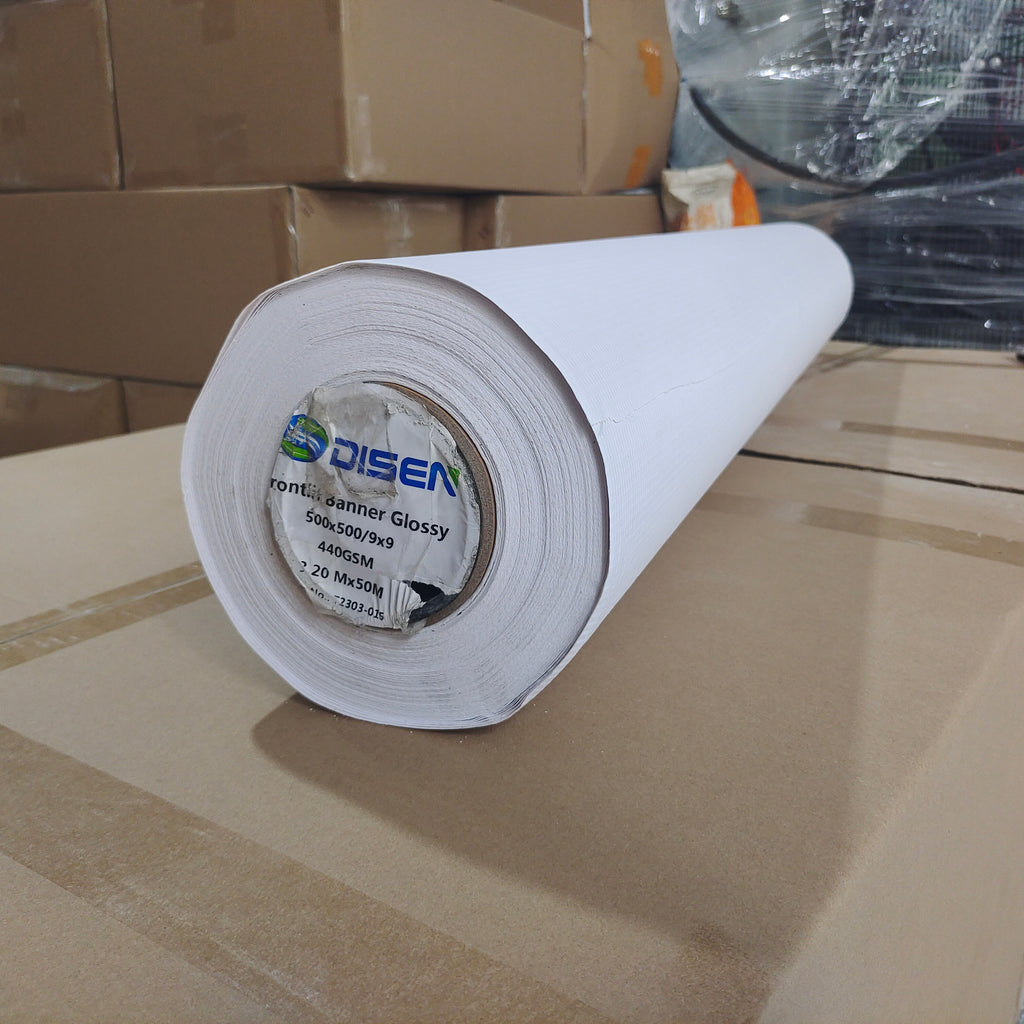 Pvc Vinyl Flex Banner Roll Advertising Material 440G/520G灯布