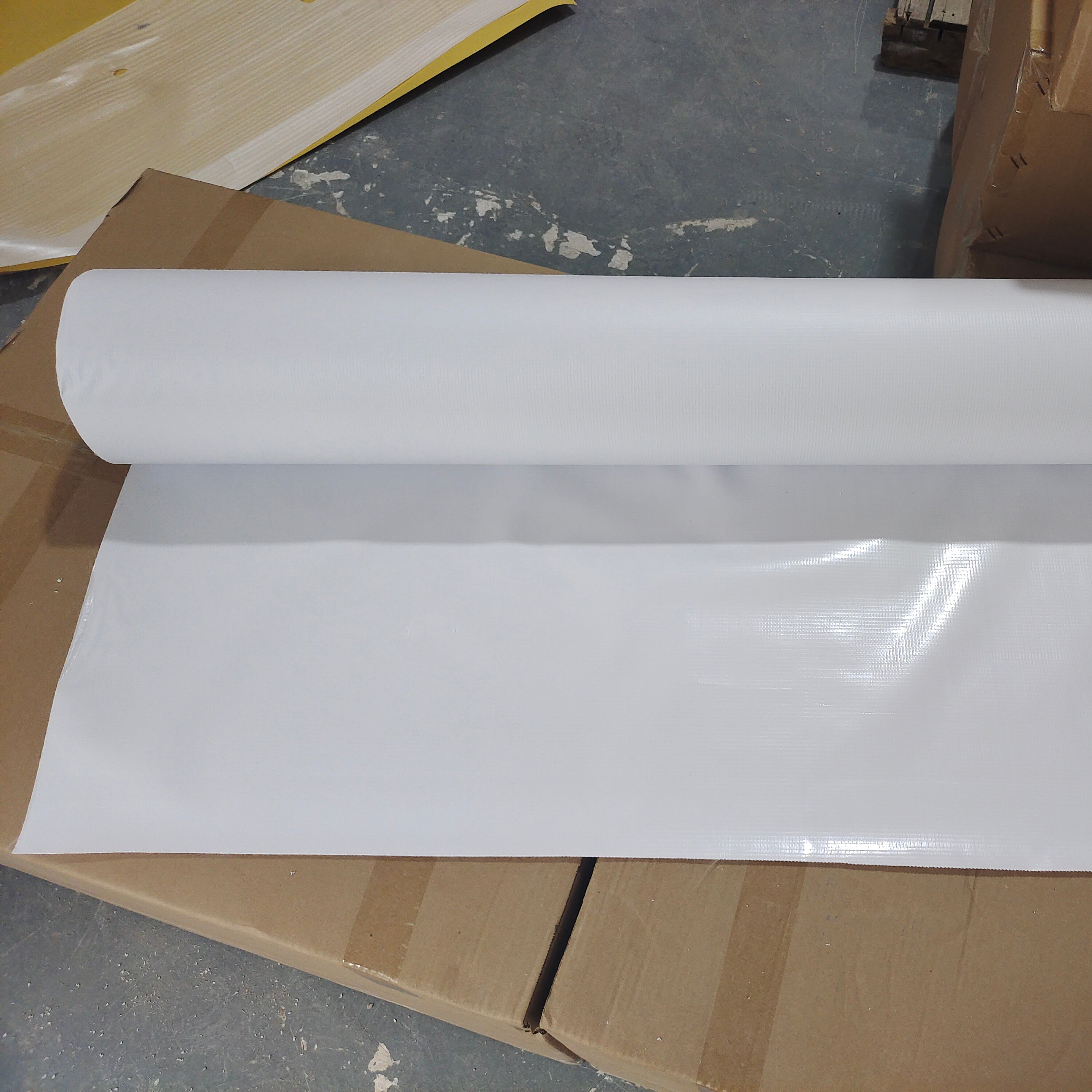 Pvc Vinyl Flex Banner Roll Advertising Material 440G/520G灯布
