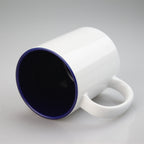 11oz Internal Colored Sublimation mug Printed Customized Logo Ceramic Mug