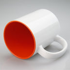 11oz Internal Colored Sublimation mug Printed Customized Logo Ceramic Mug
