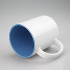 11oz Internal Colored Sublimation mug Printed Customized Logo Ceramic Mug