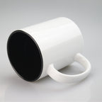 11oz Internal Colored Sublimation mug Printed Customized Logo Ceramic Mug