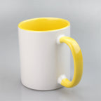 11oz 2 Tones Glazed Ceramic Mug Sublimation Printed Customized Logo