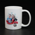 11 oz White mug Ceramic Gift Mugs Heat-Transfer Sublimation Cup