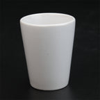 1.5oz Conical Ceramic Cup White Color Custom Printing Ceramic Shot Glasses
