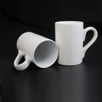 10 oz straight cup Ceramic Gift Mugs Heat-Transfer Sublimation Cup