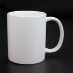 11 oz White mug Ceramic Gift Mugs Heat-Transfer Sublimation Cup