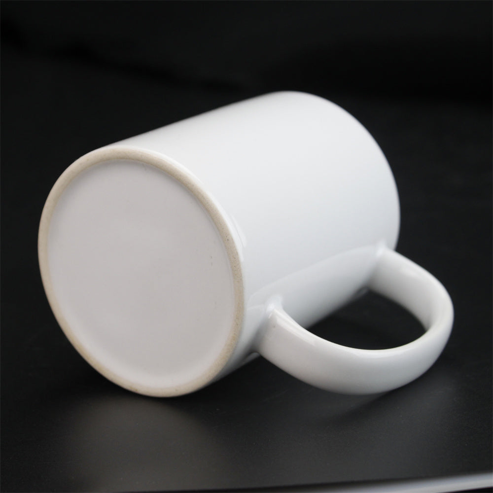 11 oz White mug Ceramic Gift Mugs Heat-Transfer Sublimation Cup
