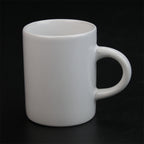 3oz White Ceramic cup Custom Logo Designs Heat Transfer Blank for Cup Usage