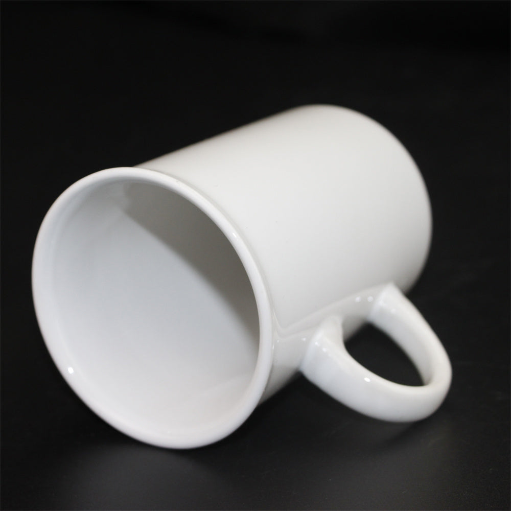 High-Quality 10 oz Reverse-mouth cup Heat-Transfer Sublimation Ceramic Mugs