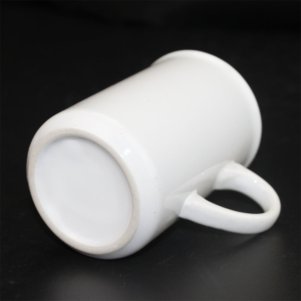 High-Quality 10 oz Reverse-mouth cup Heat-Transfer Sublimation Ceramic Mugs