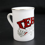High-Quality 10 oz Gold Rim Reflective Cup Heat-Transfer Sublimation Ceramic Mugs