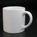 6oz White Ceramic cup Custom Logo Designs Heat Transfer Blank for Cup Usage
