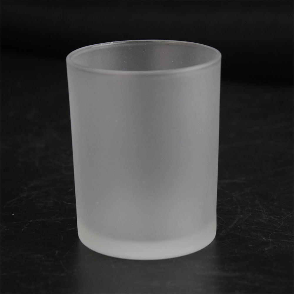 8oz Frosted Clear Sublimation Heat Transfer Glass cup