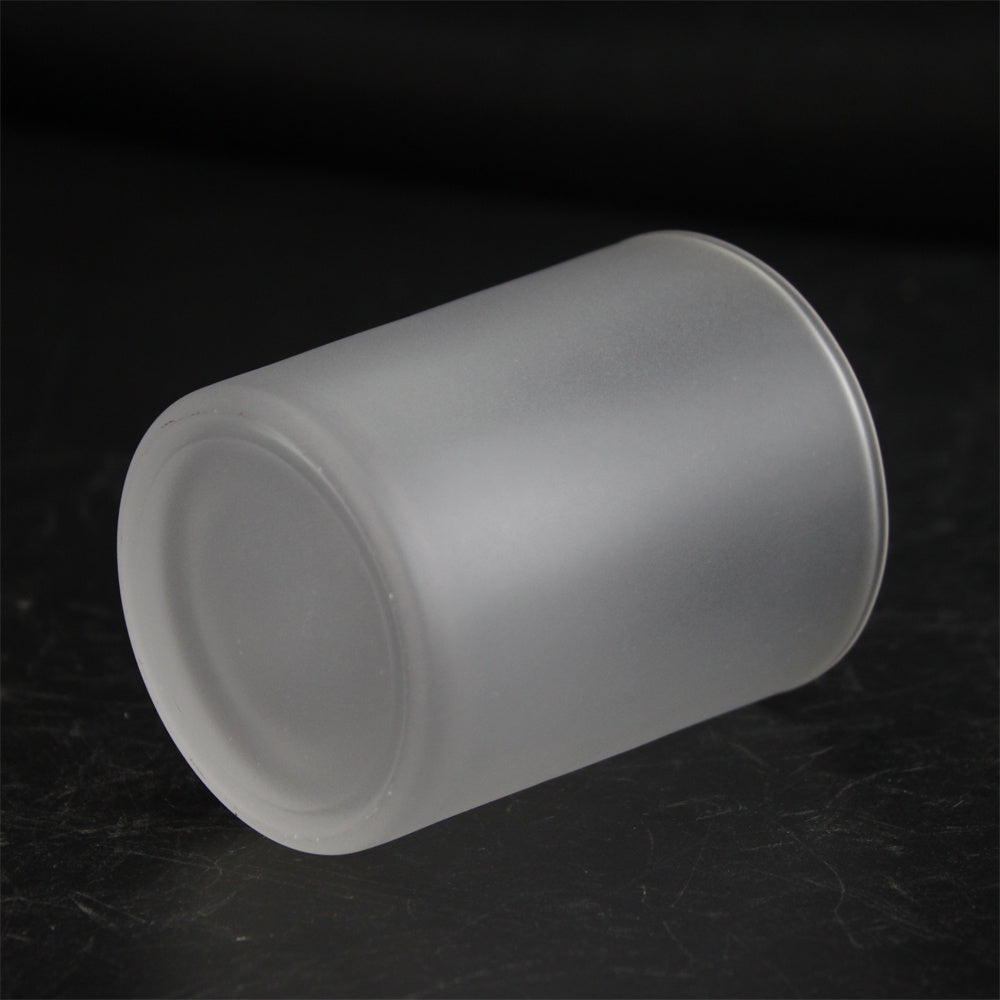 8oz Frosted Clear Sublimation Heat Transfer Glass cup