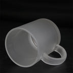 11oz Frosted Glass cup Sublimation Glasses Mug Customized Printing