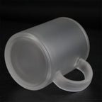11oz Frosted Glass cup Sublimation Glasses Mug Customized Printing