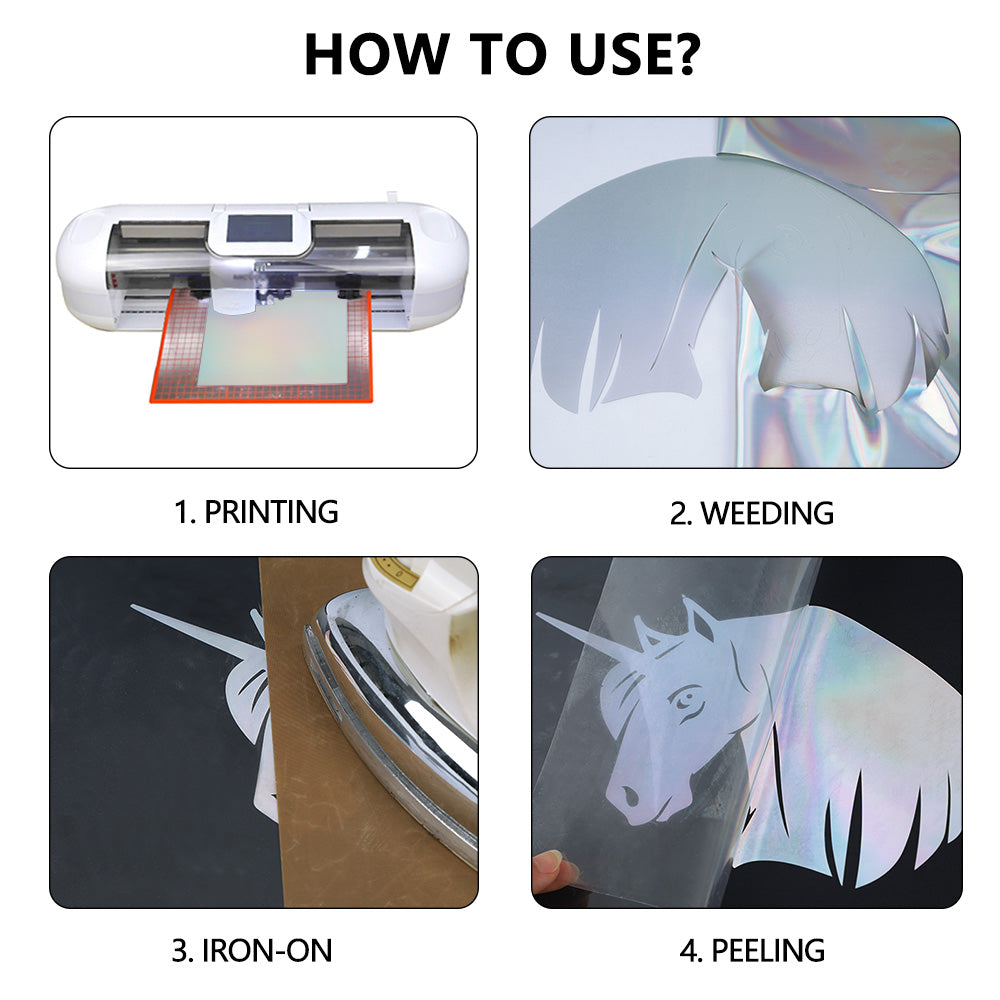 High-Temperature PU Soft Metal Heat Transfer Vinyl Easyweed Htv Transfers-PU-B系列刻字膜