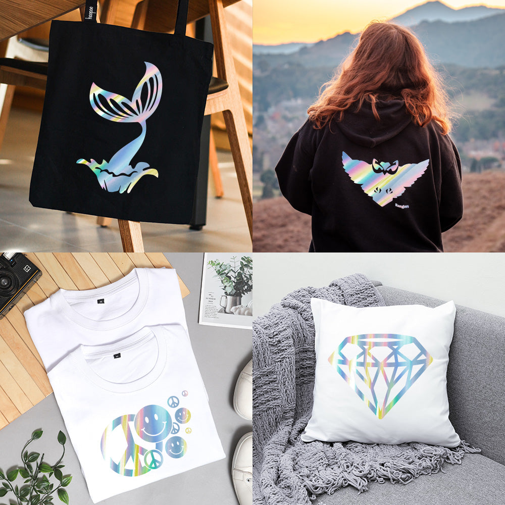 High-Temperature PU Soft Metal Heat Transfer Vinyl Easyweed Htv Transfers-PU-B系列刻字膜