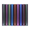 PU Chameleon HTV Color Change Hologram Aurora Effect Heat Transfer Vinyl Iron on Easy to Weed T-Shirt Bags-PU-E系列刻字膜