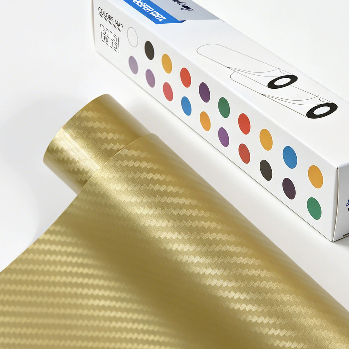 Customizable Bamboo Mat Heat Transfer Vinyl Roll Sheets Printing Paper-PU-F系列刻字膜