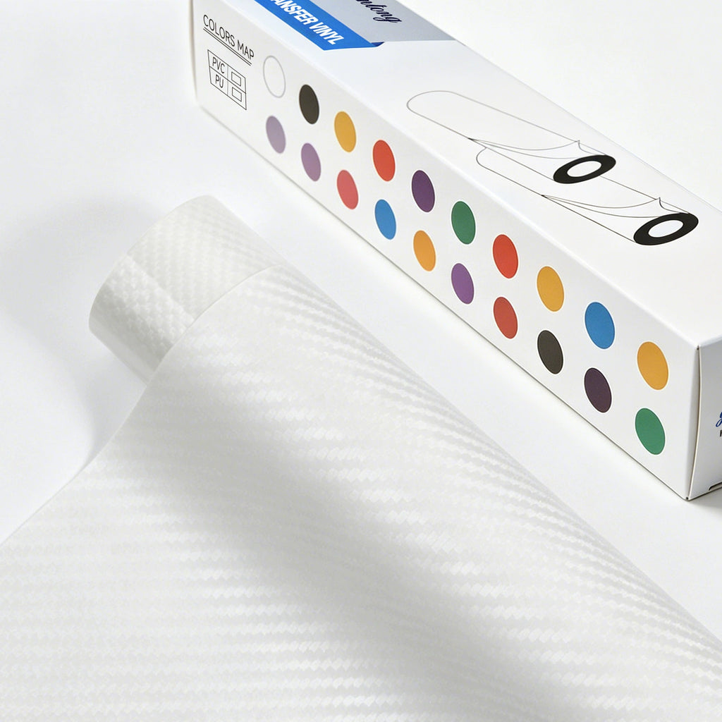 Customizable Bamboo Mat Heat Transfer Vinyl Roll Sheets Printing Paper-PU-F系列刻字膜