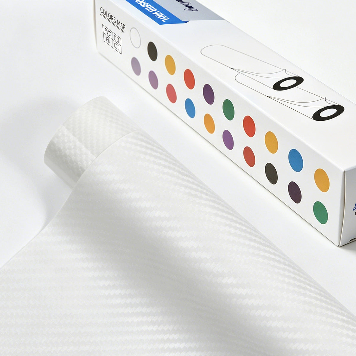 Customizable Bamboo Mat Heat Transfer Vinyl Roll Sheets Printing Paper-PU-F系列刻字膜