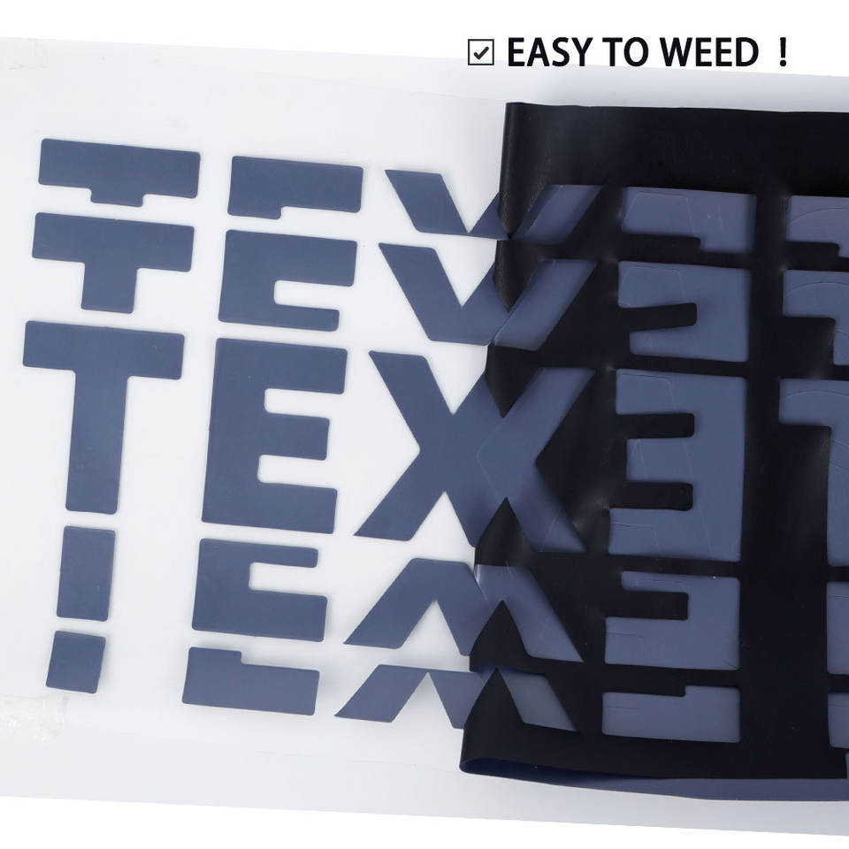 Korea PVC Heat Transfer Vinyl Rolls Flex HTV Film for T Shirt Garment Printing-PVC-A系列刻字膜