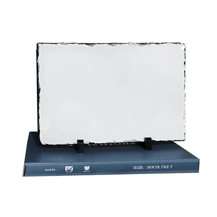 Sublimation Blank Rock Slate Photo Frame 200*300mm-SH04石画