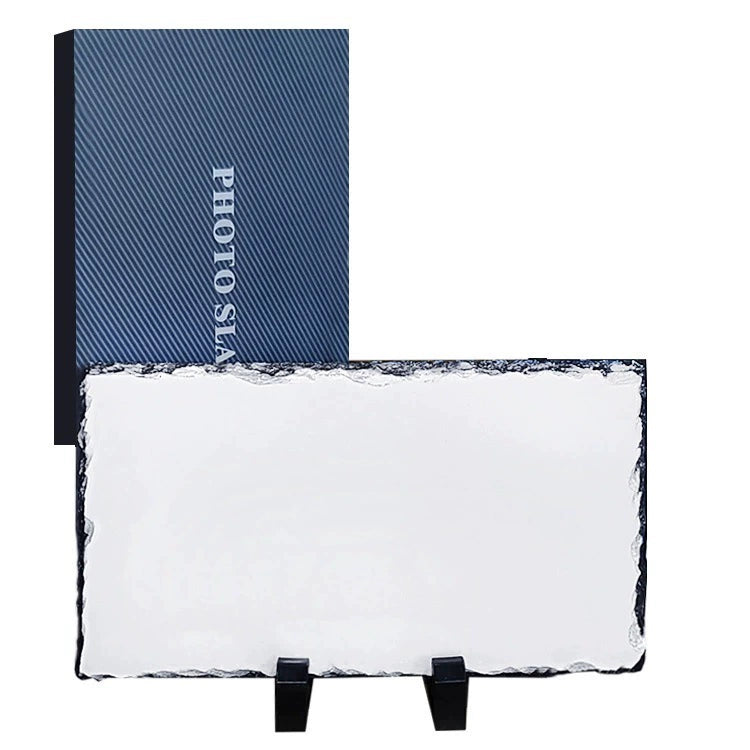 Blank Rock Slate Custom Photo Frame 120*220mm-SH15石画