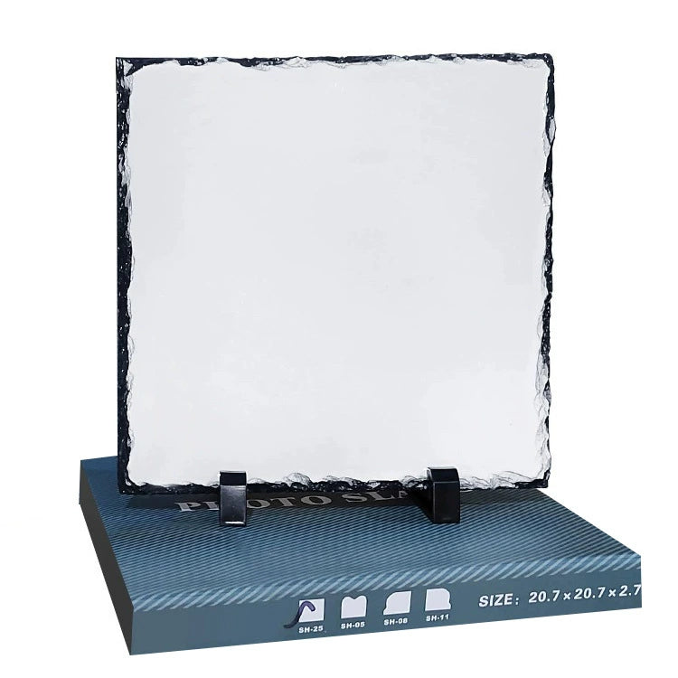 Blank Stone Plate Square Sublimation Photo Frame 200*200mm-SH25石画