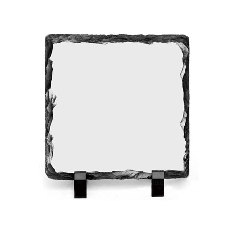 Decorative Rock Slate Blank Photo Frame Board  300*300mm-SH31石画