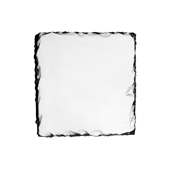 Thermal Transfer Small Sublimation Blank Stone Photo Frame 100*100mm-SH41石画