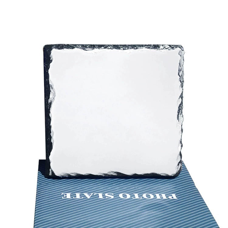 Thermal Transfer Small Sublimation Blank Stone Photo Frame 100*100mm-SH41石画