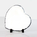 Gift Style Rock Slate Heart Shaped Sublimation Blank Frame 200*200mm-SH45心形石画