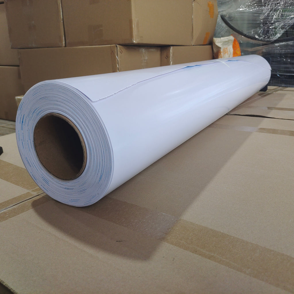 PVC Self Adhesive Vinyl Film Sticker Material Roll 140G车身贴