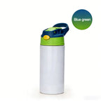 Heat transfer children's two-color handle lid insulated cup