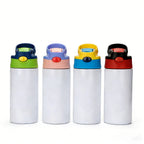 Heat transfer children's two-color handle lid insulated cup