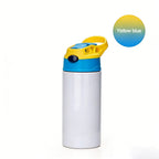 Heat transfer children's two-color handle lid insulated cup
